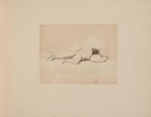 [Михаил Зичи. Любовь]. Michael von Zichy. Liebe. Vierzig zeichnungen. Leipzig: Privatdruck, 1911.